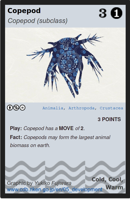 Copepod Phylo card